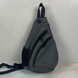 Duchamp Charcoal Sling Backpack